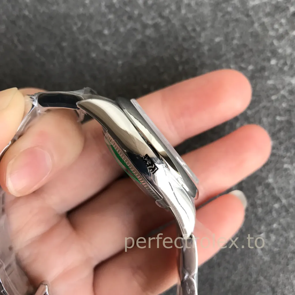 Rolex-Oyster-Perpetual-277200-0007-Ice-Blue-Dial-31mm-904L-Steel-Automatic-Everyday-Replica-Watch-Left-Side-View