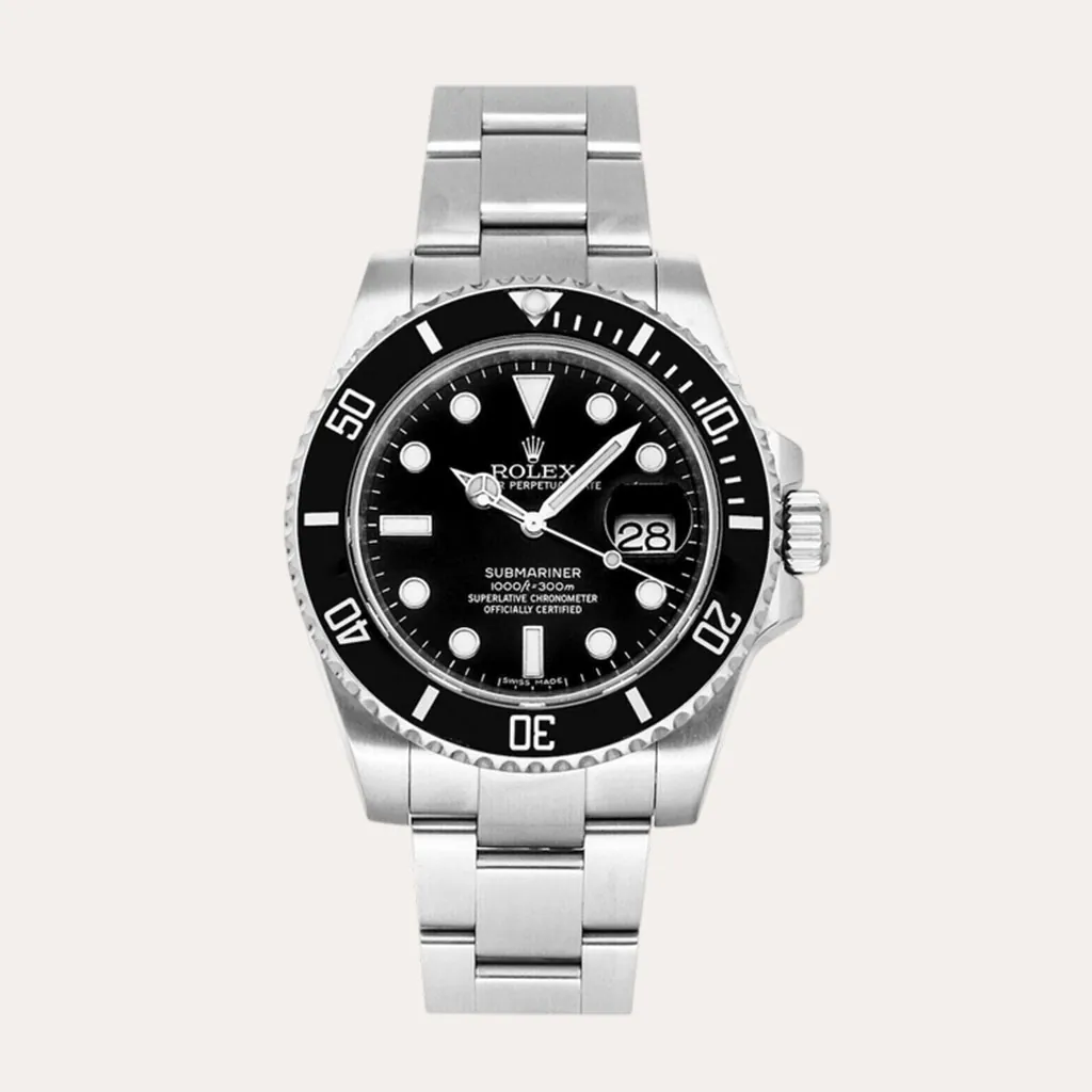 Rolex-Submariner-M116610LN-0001-Super-Clone-Watch-40mm-Black-Dial-Black-Ceramic-Bezel-Hero-Image