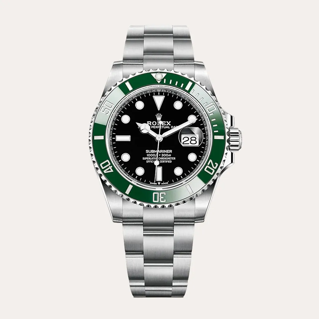 Rolex-Submariner-126610LV-Super-Clone-Watch-41mm-Black-Dial-Green-Ceramic-Bezel-Hero-Image