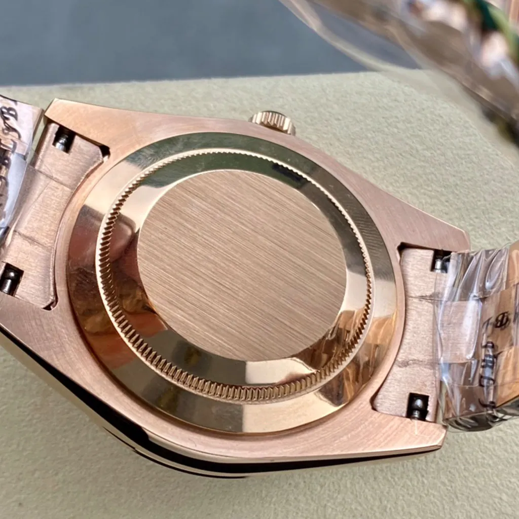 Rolex-Day-Date-228345RBR-Super-Clone-Watch-40mm-Chocolate-Dial-Diamond-Bezel-Back-View