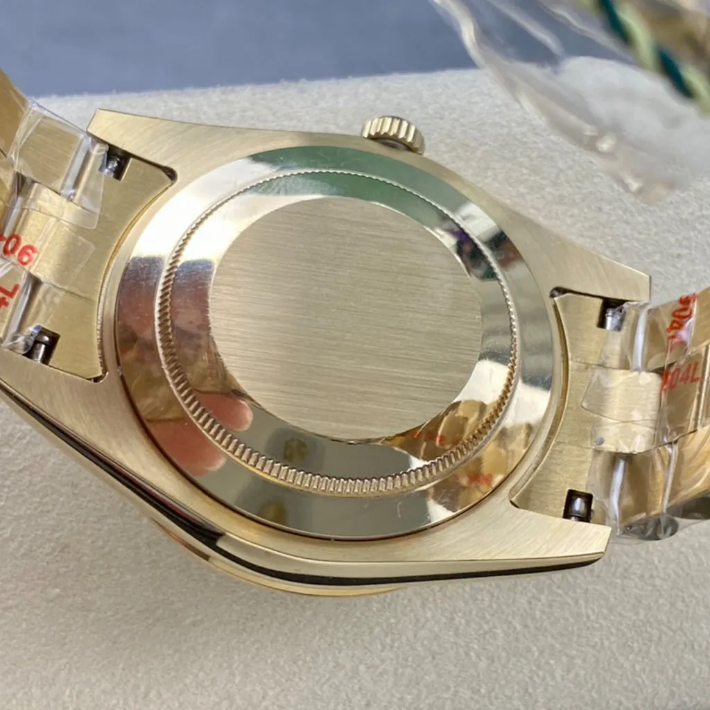 Rolex-Day-Date-228348RBR-Swiss-40mm-Black-Dial-Diamond-Bezel-President-Watch-Luxury-Replica-Back-View