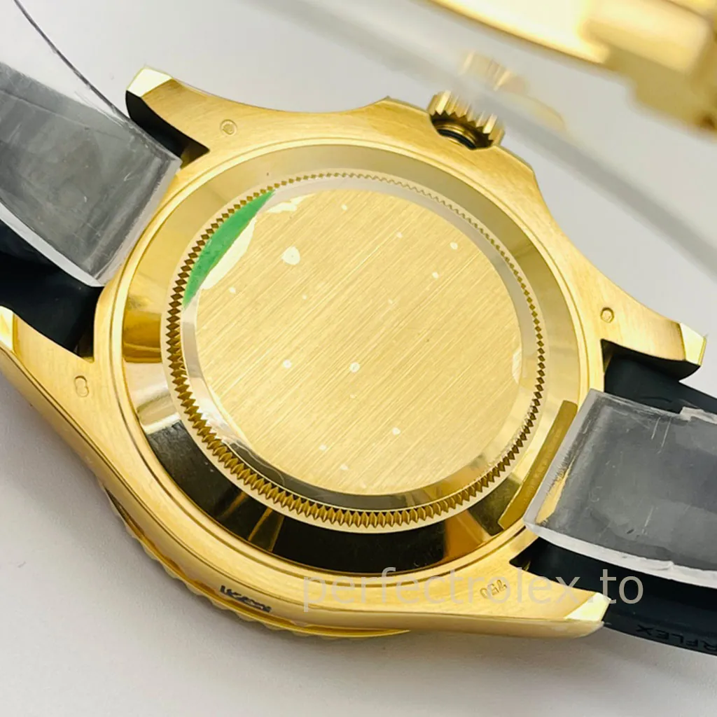 Rolex-Yacht-Master-226658-Super-Clone-42mm-Black-Dial-Gold-Case-Oysterflex-Luxury-Sports-Watch-Back-View