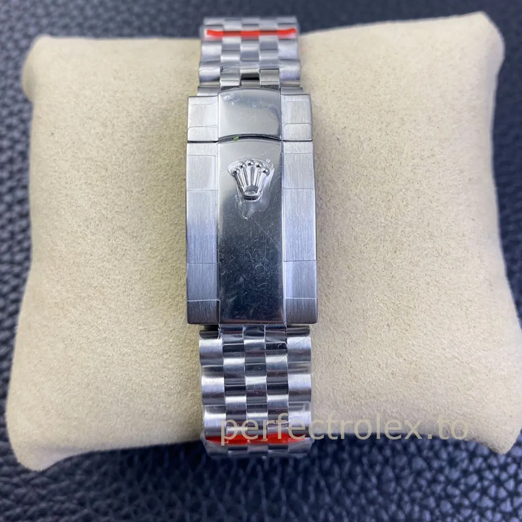 Rolex-Datejust-126234-0047-Olive-Green-Palm-Dial-36mm-Jubilee-Bracelet-Super-Clone-Watch-Buckle-View-1