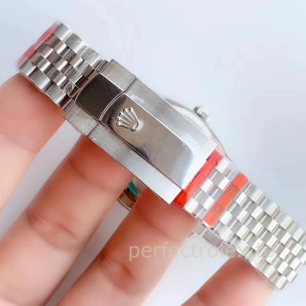 Rolex-Datejust-M126234-0025-White-Roman-Dial-Classic-Jubilee-Bracelet-Super-Clone-Buckle-View-1