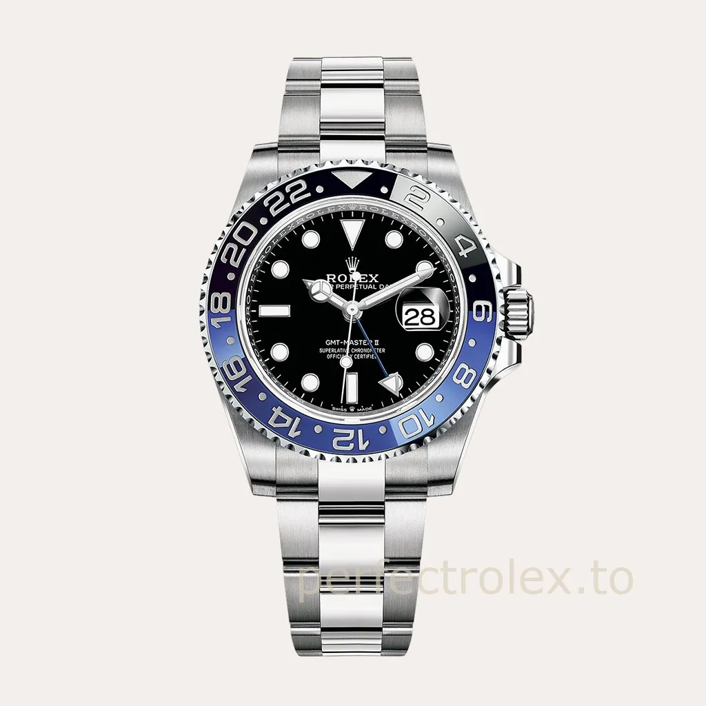 Rolex-GMT-Master-II-M126710BLNR-Batman-Bezel-40mm-Black-Dial-Travel-Replica-Watch-Hero-Image