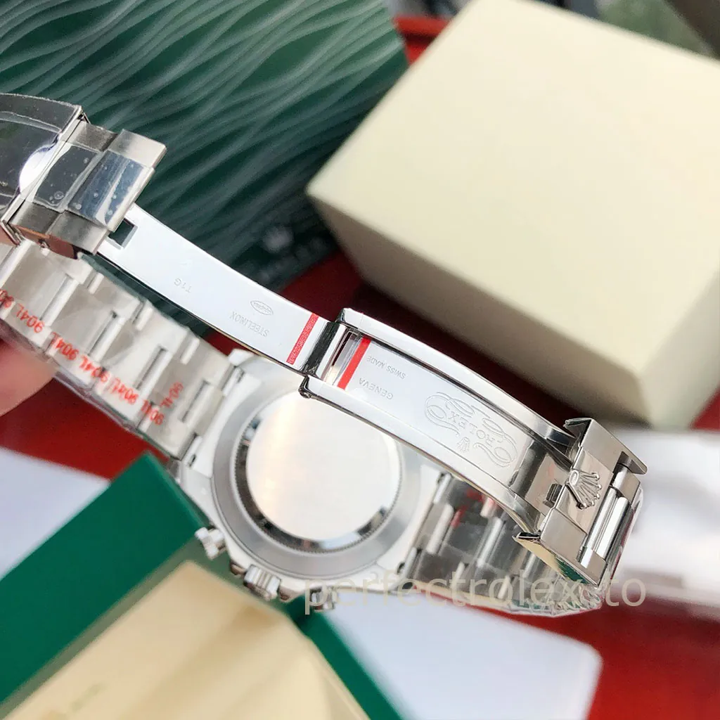 Rolex-Cosmograph-Daytona-116500LN-Panda-Dial-Chronograph-40mm-Oystersteel-Replica-Watch-Buckle-Details-1