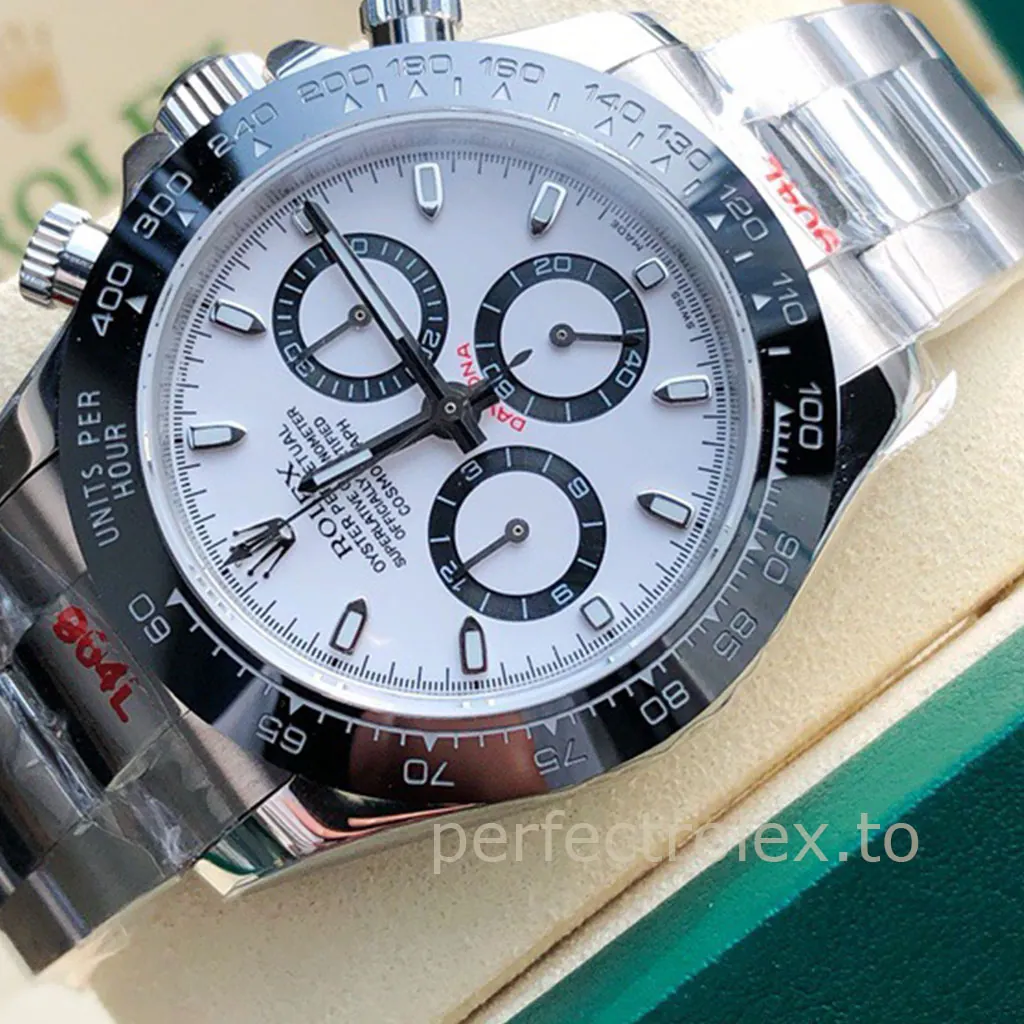 Rolex-Cosmograph-Daytona-116500LN-Panda-Dial-Chronograph-40mm-Oystersteel-Replica-Watch-Dial-Detail-2