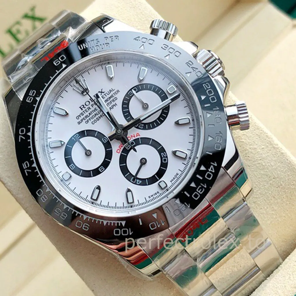 Rolex-Cosmograph-Daytona-116500LN-Panda-Dial-Chronograph-40mm-Oystersteel-Replica-Watch-Dial-Detail-1