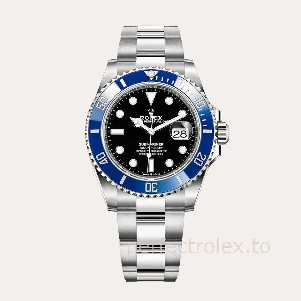 Rolex-Submariner-M126619LB-Black-Dial-Blue-Cerachrom-Bezel-41mm-Luxury-Dive-Replica-Watch-Hero-Image