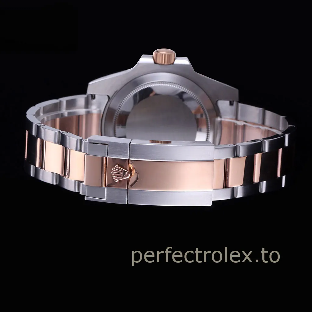 Rolex-GMT-Master-II-M126711CHNR-0002-Root-Beer-Bezel-Black-Dial-40mm-Replica-Travel-Watch-Buckle-View-1