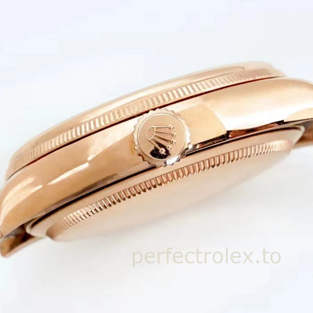 Rolex-Cellini-M50515-0011-39mm-Black-Guilloché-Dial-Pointer-Date-Dress-Super-Clone-Watch-Right-Side-View