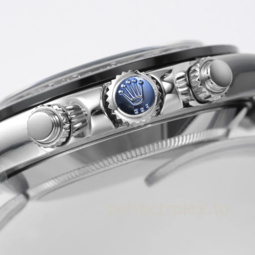 Rolex-Daytona-M116519LN-0025-Black-Diamond-Dial-40mm-Ceramic-Bezel-Chronograph-Replica-Watch-Right-Side-View