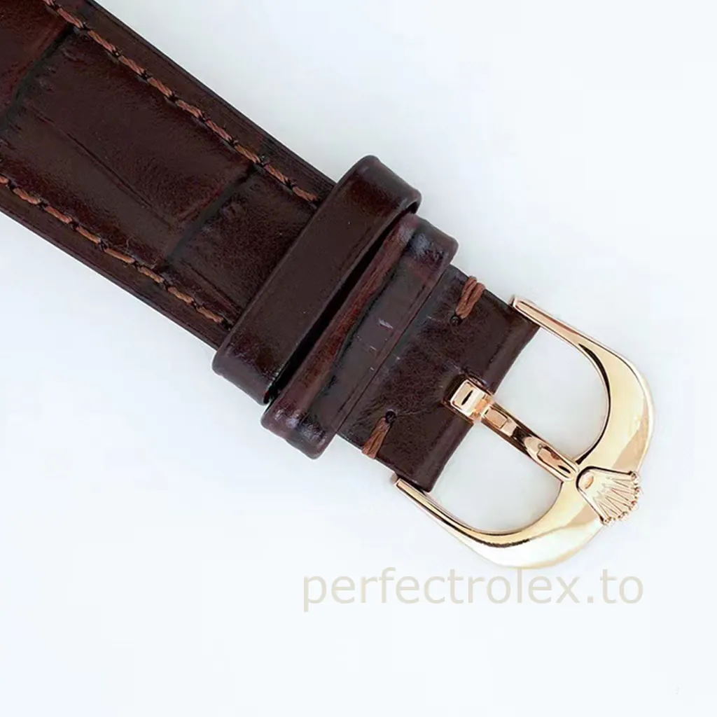 Rolex-Cellini-M50515-0011-39mm-Black-Guilloché-Dial-Pointer-Date-Dress-Super-Clone-Watch-Buckle-View-1