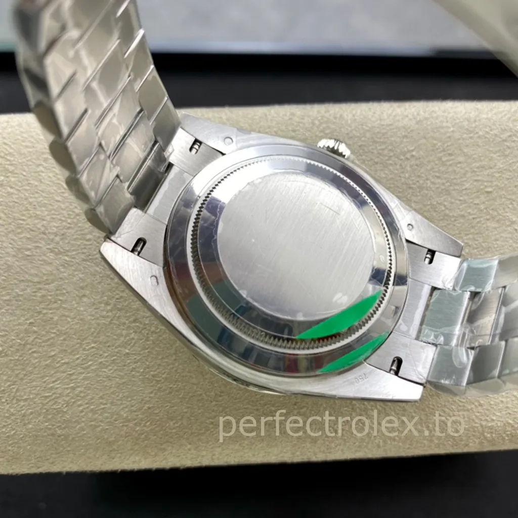 Rolex-Day-Date-228239-0003-40mm-Silver-Diamond-Dial-President-Bracelet-Super-Clone-Watch-Back-View