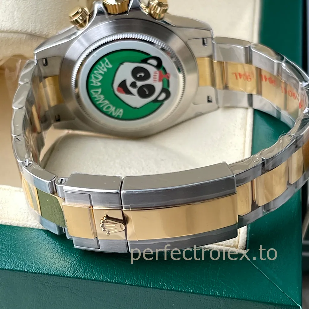 Rolex-Daytona-M116503-0003-40mm-Gold-Dial-Luxury-Sports-Chronograph-Super-Clone-Watch-Strap-View-1