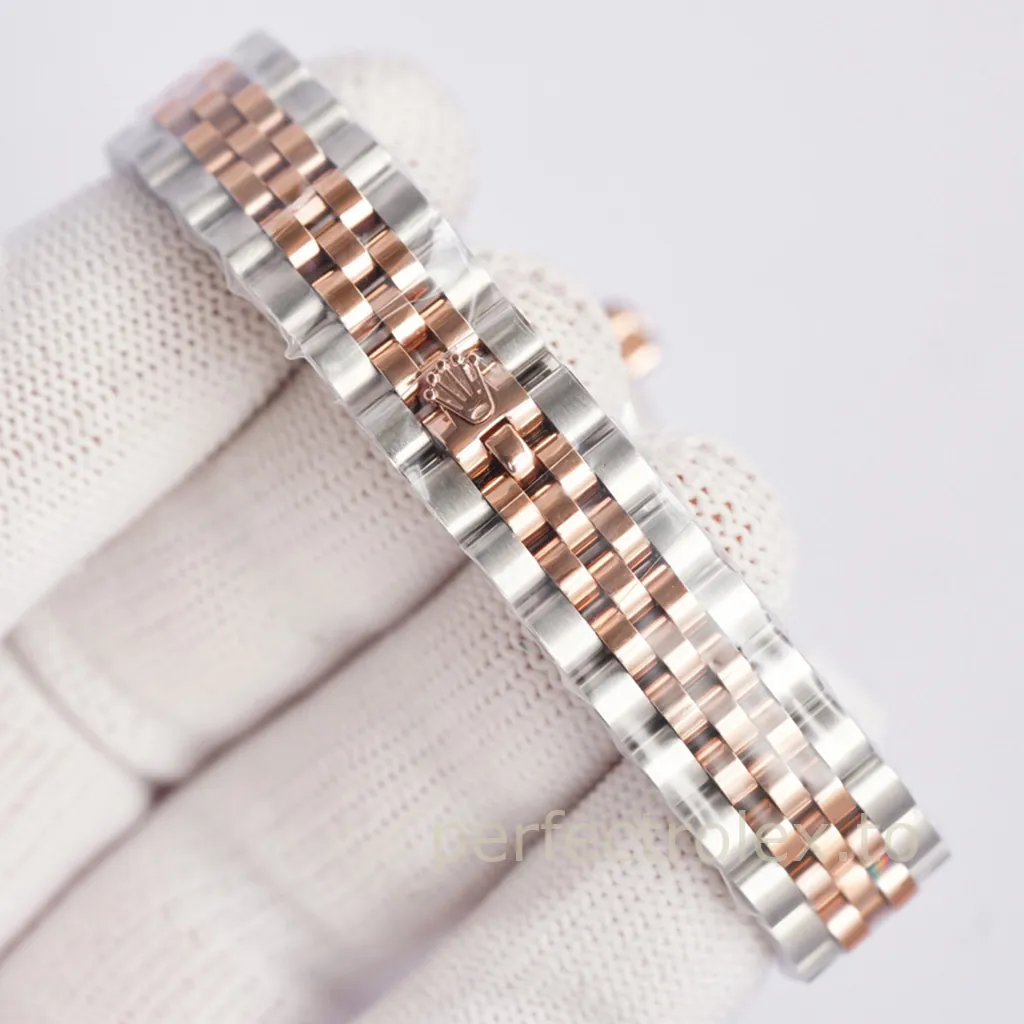 Rolex-Datejust-28mm-M279381RBR-0013-White-Mother-of-Pearl-Diamond-Bezel-Women’s-Replica-Watch-Strap-View-1