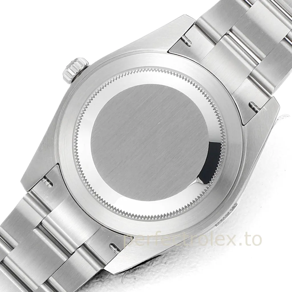 Rolex-Datejust-126334-Super-Clone-Watch-41mm-Black-Starry-Dial-with-Jubilee-Bracelet-Back-View
