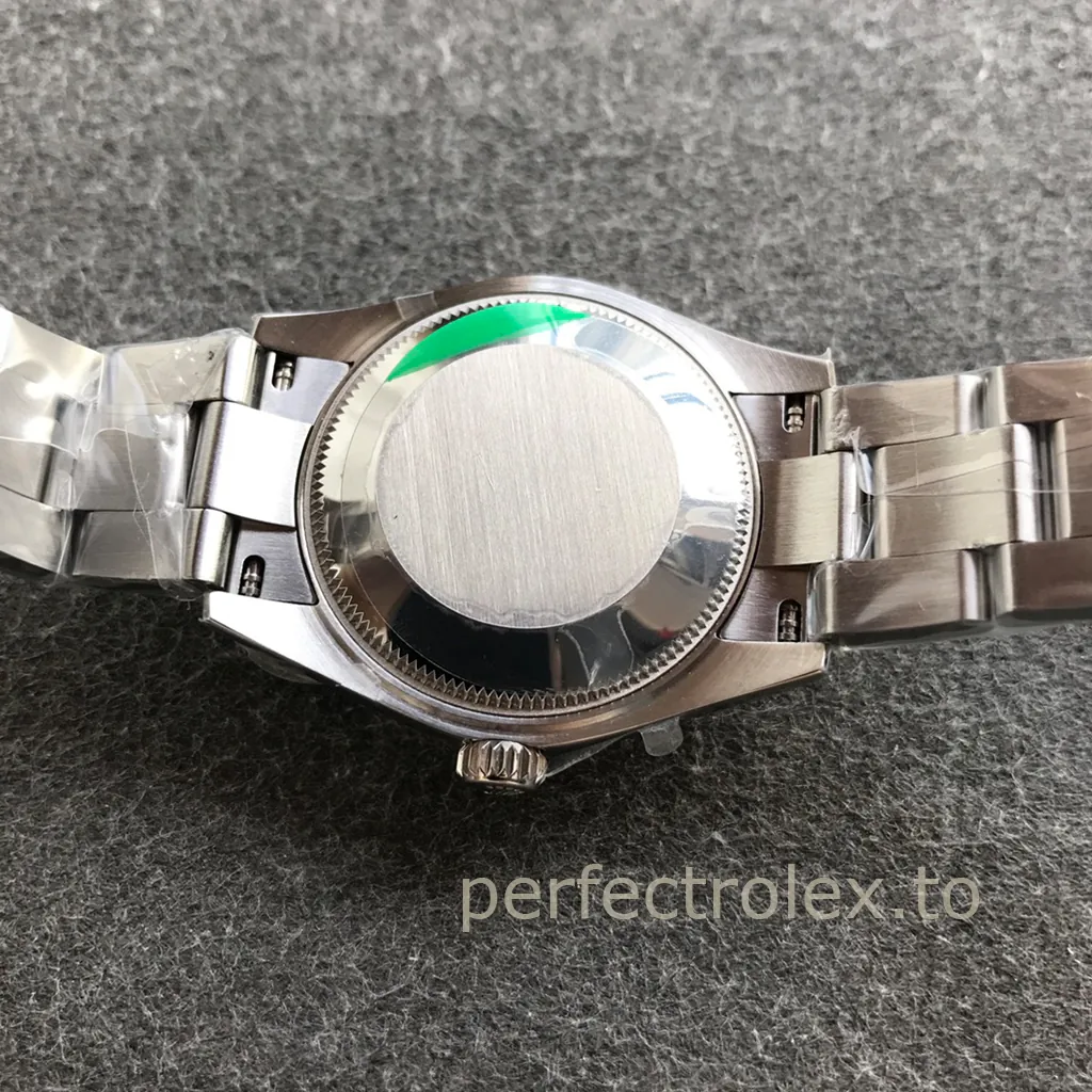 Rolex-Oyster-Perpetual-277200-0005-31mm-Yellow-Dial-Automatic-Minimalist-Replica-Watch-Back-View