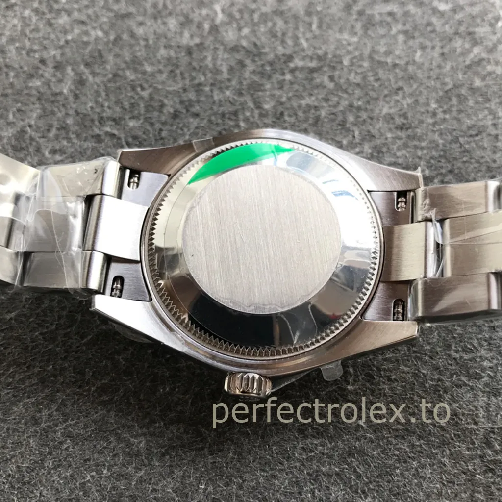 Rolex-Oyster-Perpetual-277200-0002-Super-Clone-Watch-31mm-Black-Dial-Minimalist-Back-View