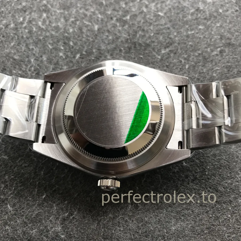 Rolex-Sky-Dweller-Black-Dial-326934-0005-42mm-904L-Steel-Super-Clone-Dual-Time-Travel-Watch-Back-View