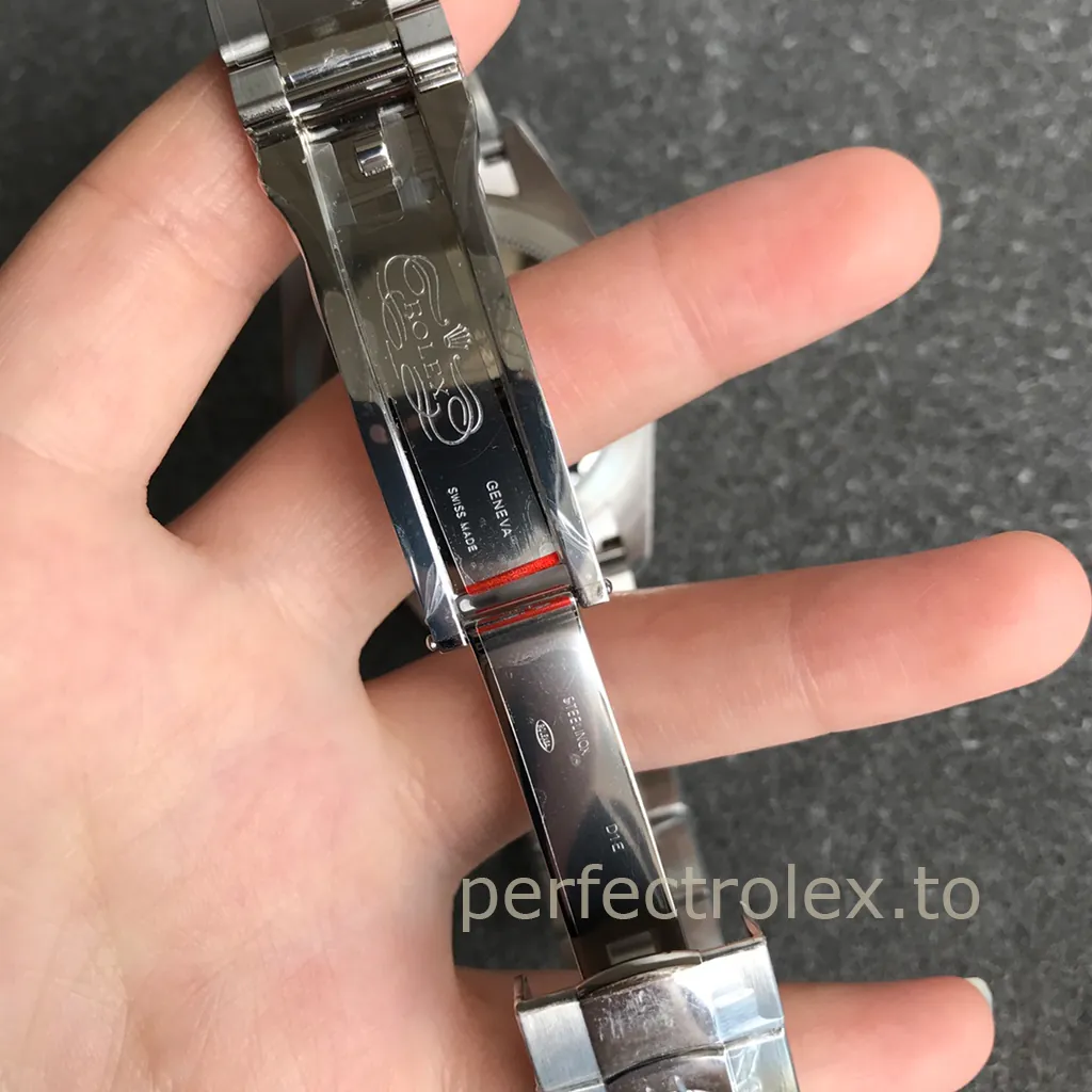 Rolex-Sky-Dweller-Black-Dial-326934-0005-42mm-904L-Steel-Super-Clone-Dual-Time-Travel-Watch-Buckle-Details-1