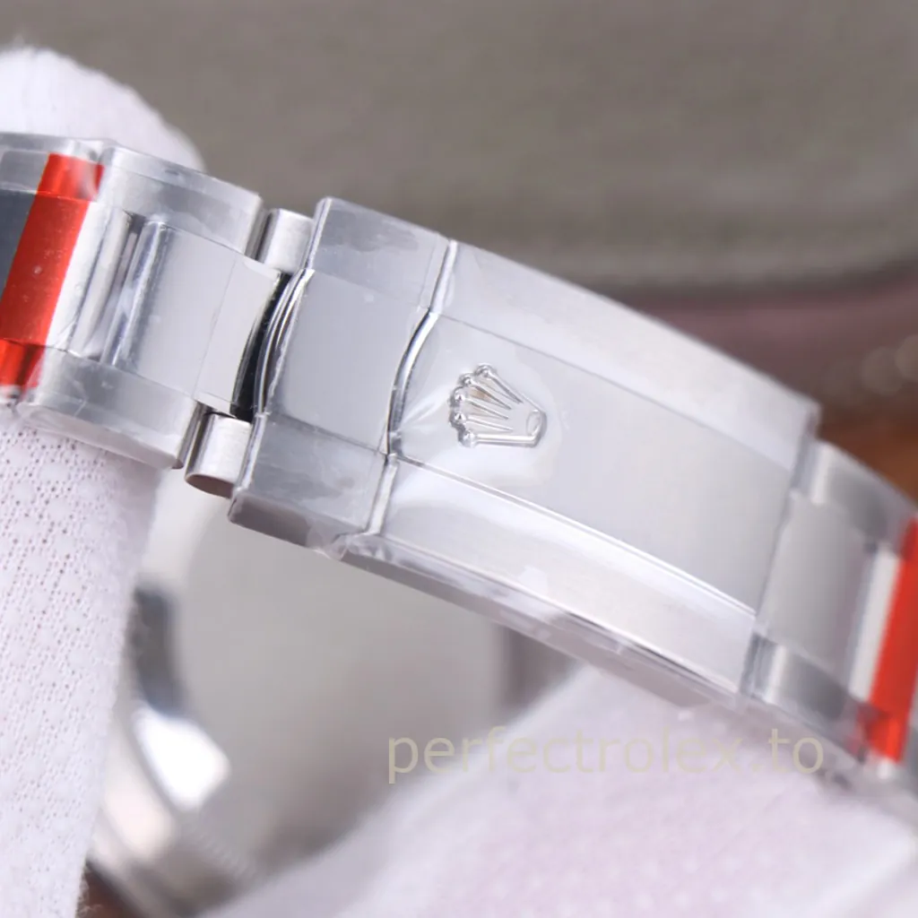 Rolex-Sky-Dweller-White-Dial-42mm-326934-0001-904L-Steel-Dual-Time-Business-Travel-Replica-Watch-Buckle-View-1