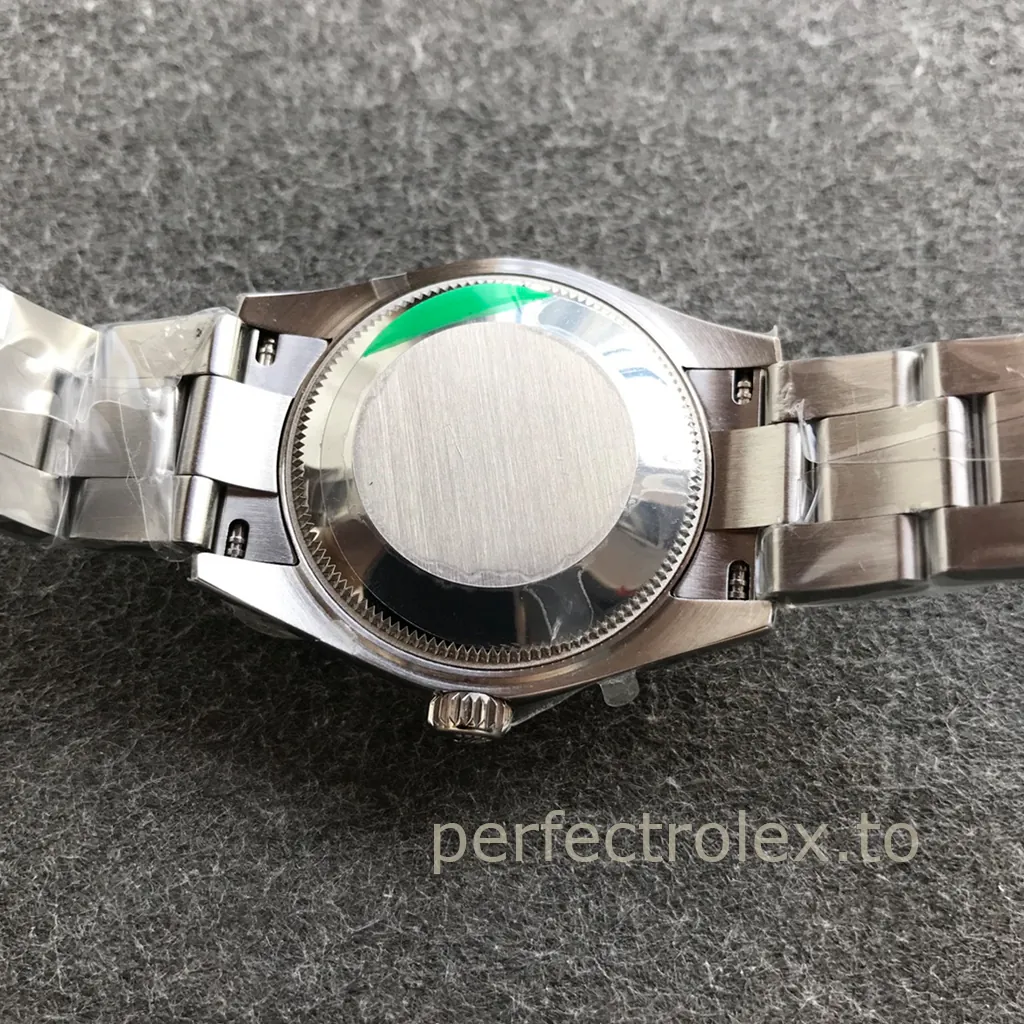 Rolex-Oyster-Perpetual-Coral-Red-Dial-31mm-277200-0008-904L-Steel-Automatic-Replica-Watch-Back-View
