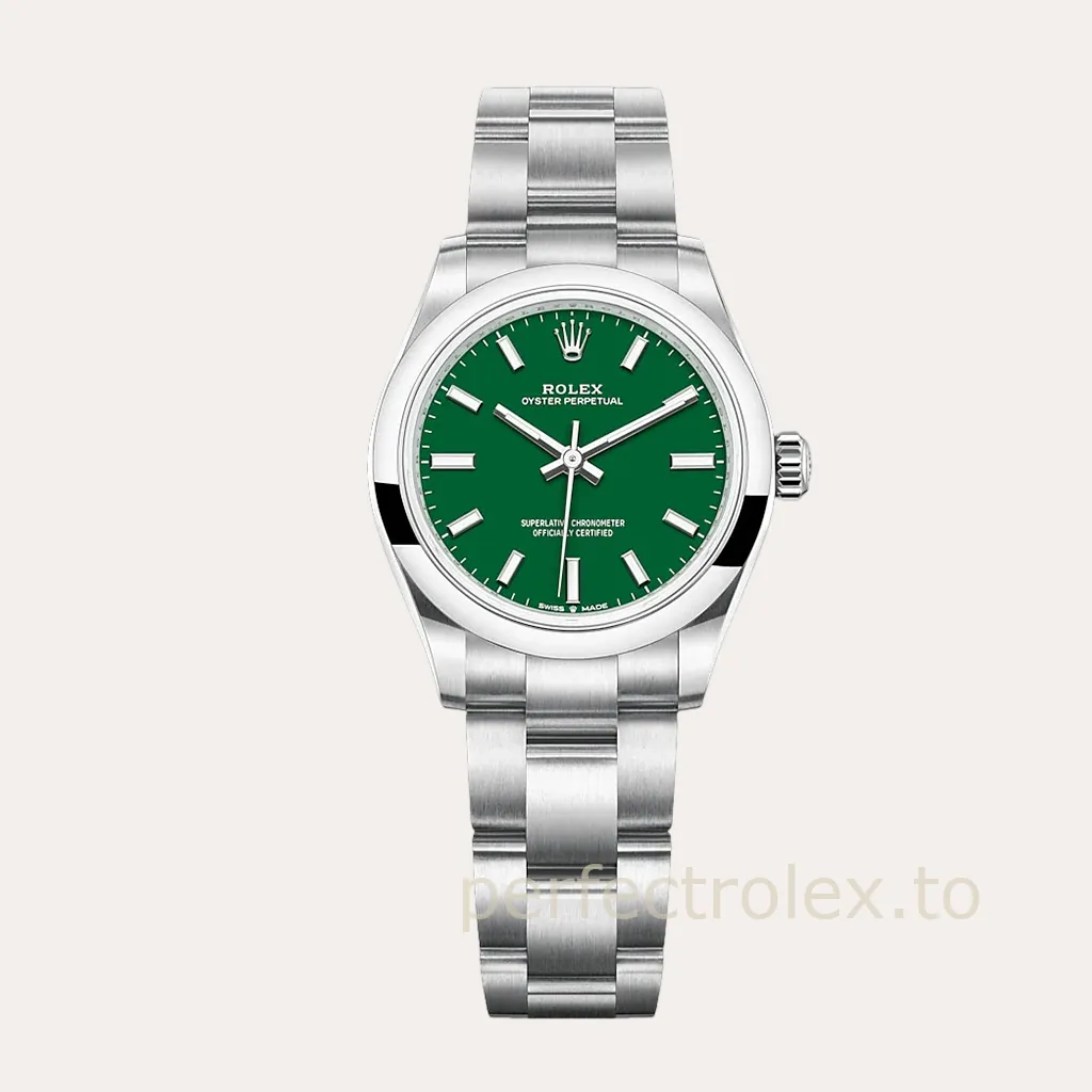 Rolex-Oyster-Perpetual-277200-0006-31mm-Green-Dial-904L-Steel-Oyster-Bracelet-Automatic-Replica-Watch-Hero-Image