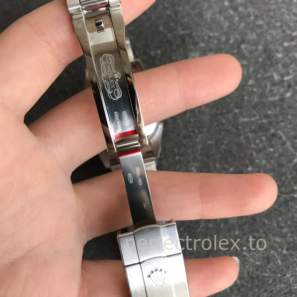 Rolex-Oyster-Perpetual-277200-0006-31mm-Green-Dial-904L-Steel-Oyster-Bracelet-Automatic-Replica-Watch-Buckle-Details-1