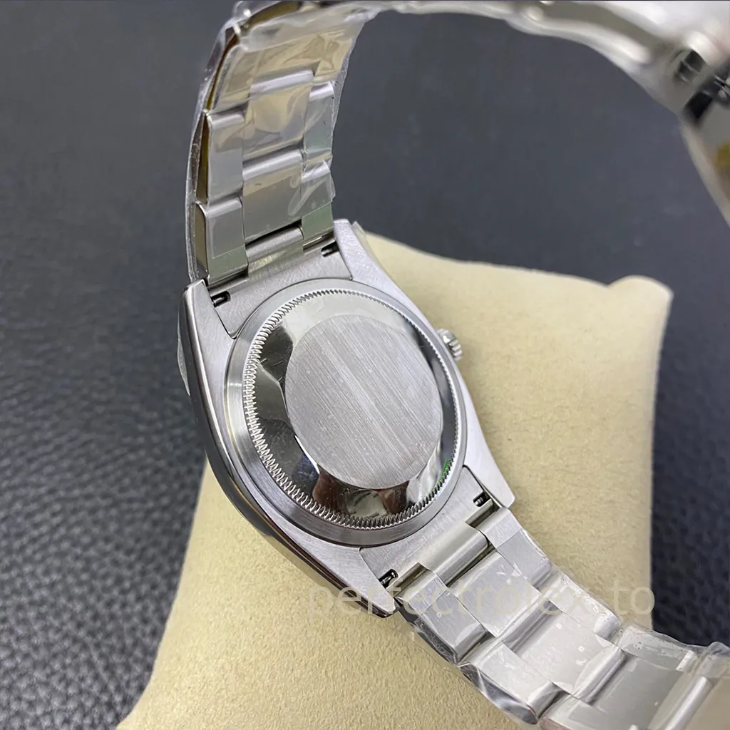 Rolex-Oyster-Perpetual-116000-Black-Dial-Pink-Numerals-36mm-Super-Clone-Automatic-Watch-Back-View