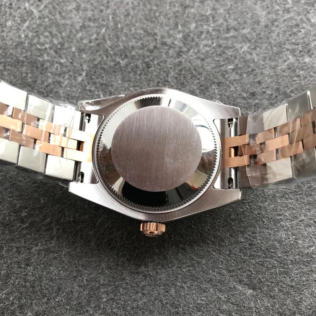Rolex-Datejust-178271-0003-Silver-Sunray-Dial-31mm-Ladies-Jubilee-Super-Clone-Watch-Back-View