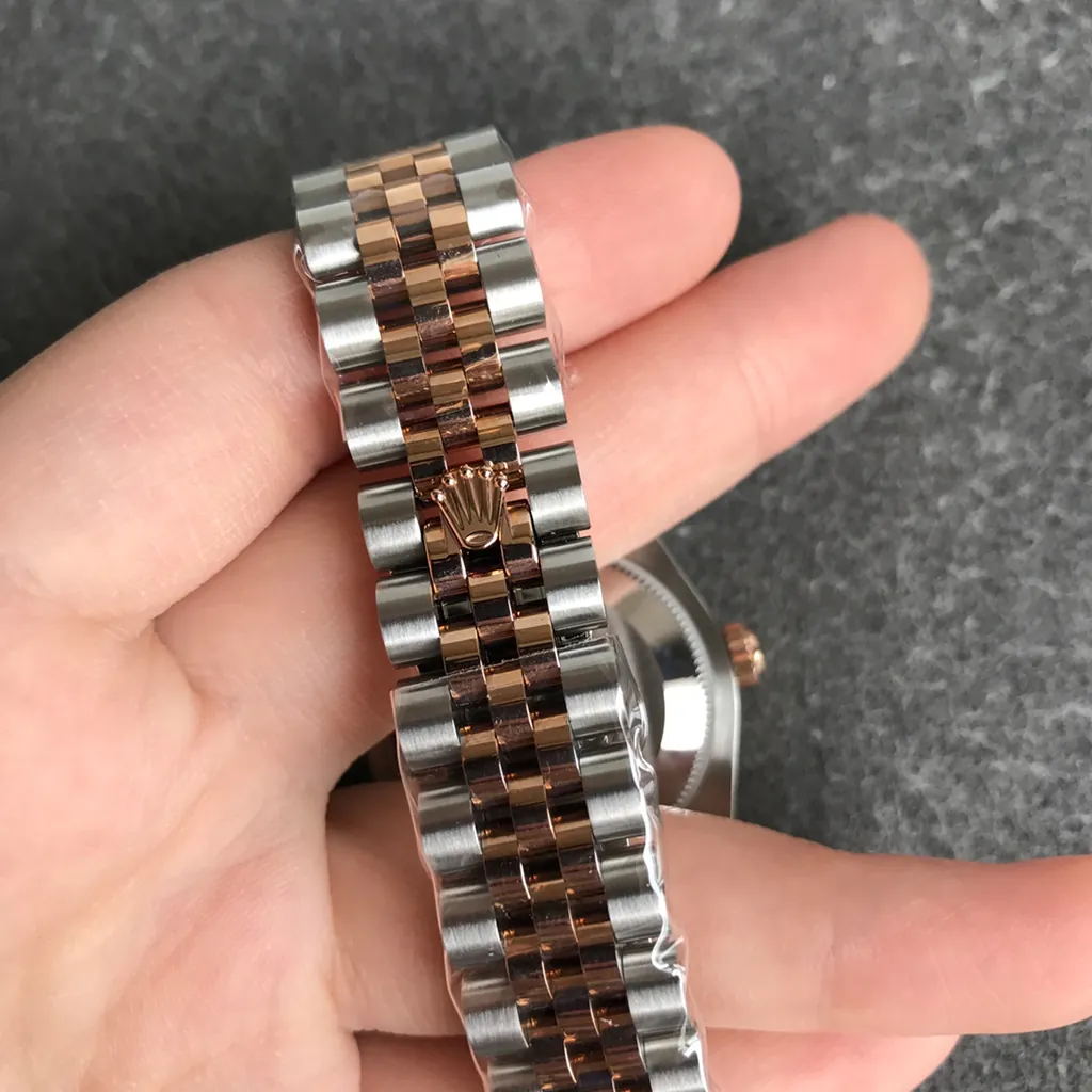 Rolex-Datejust-178271-0003-Silver-Sunray-Dial-31mm-Ladies-Jubilee-Super-Clone-Watch-Strap-View-1
