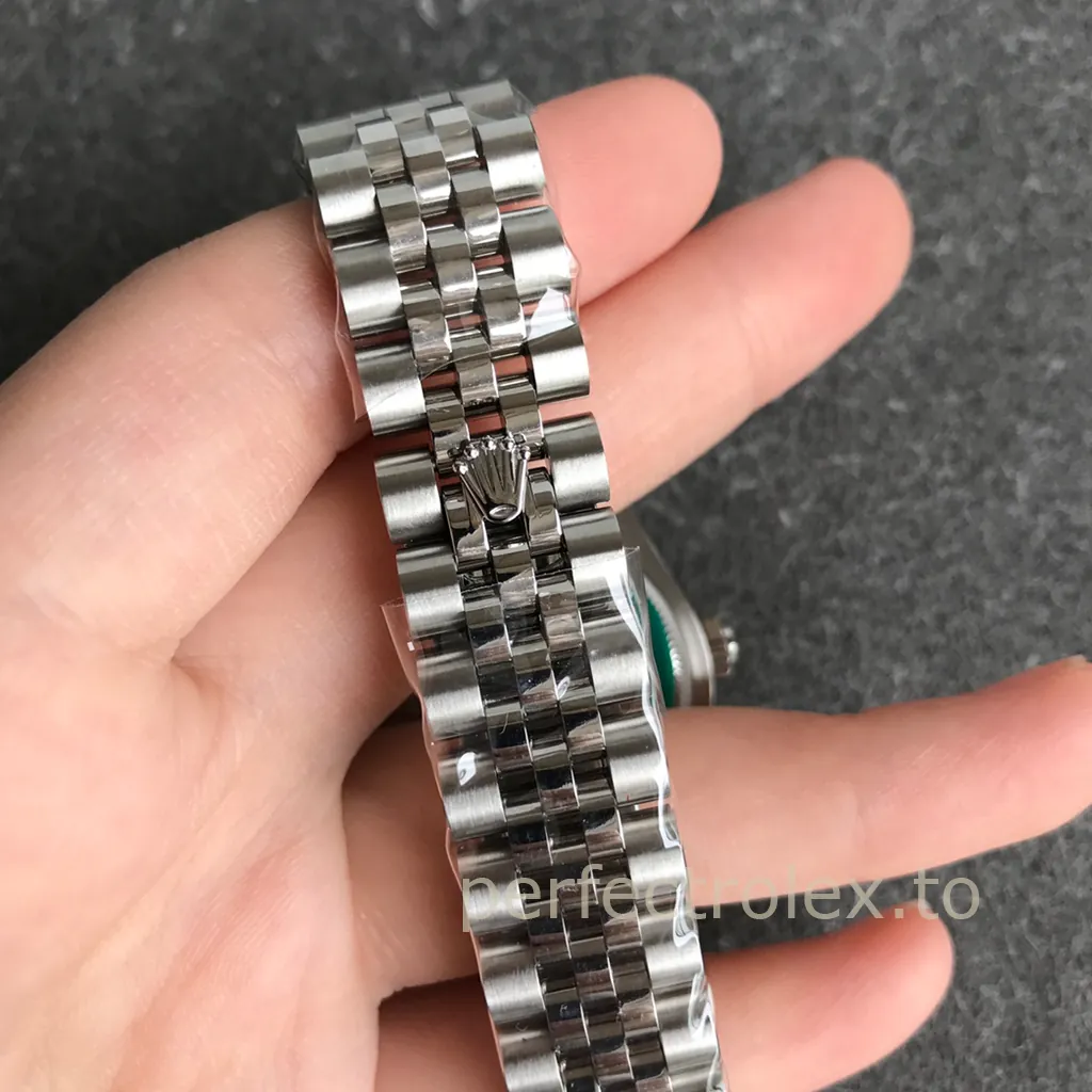 Rolex-Datejust-Diamond-Dial-178274-0048-Ladies-Super-Clone-Watch-31mm-Blue-Sunray-Strap-View-1