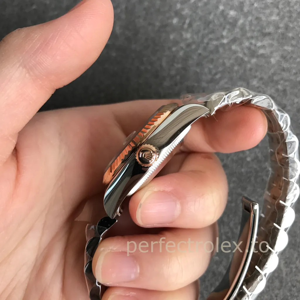 Rolex-Datejust-278271-Chocolate-Diamond-Dial-31mm-Ladies-Super-Clone-Watch-Right-Side-View