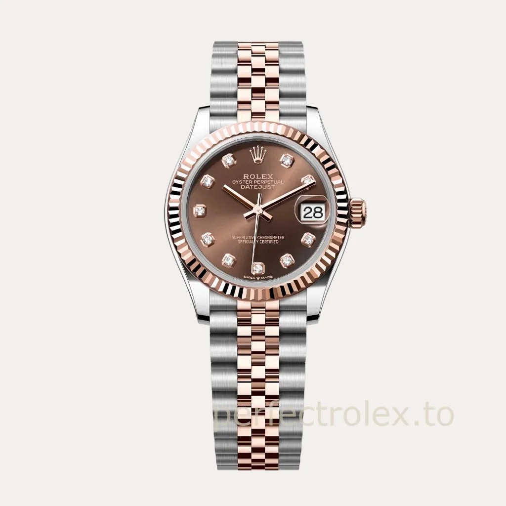 Rolex-Datejust-278271-Chocolate-Diamond-Dial-31mm-Ladies-Super-Clone-Watch-Hero-Image