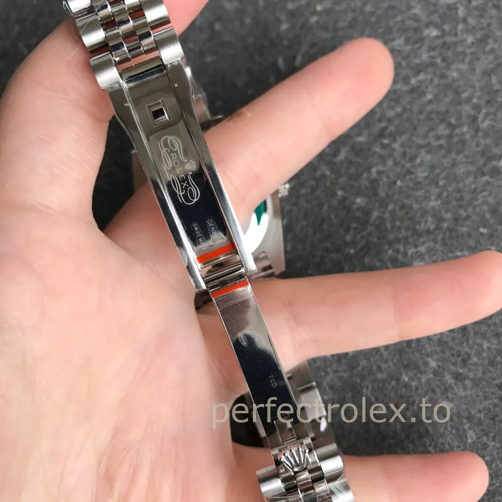 Rolex-Datejust-178274-0037-31mm-Blue-Sunray-Dial-Ladies-Super-Clone-Watch-Buckle-Details-1