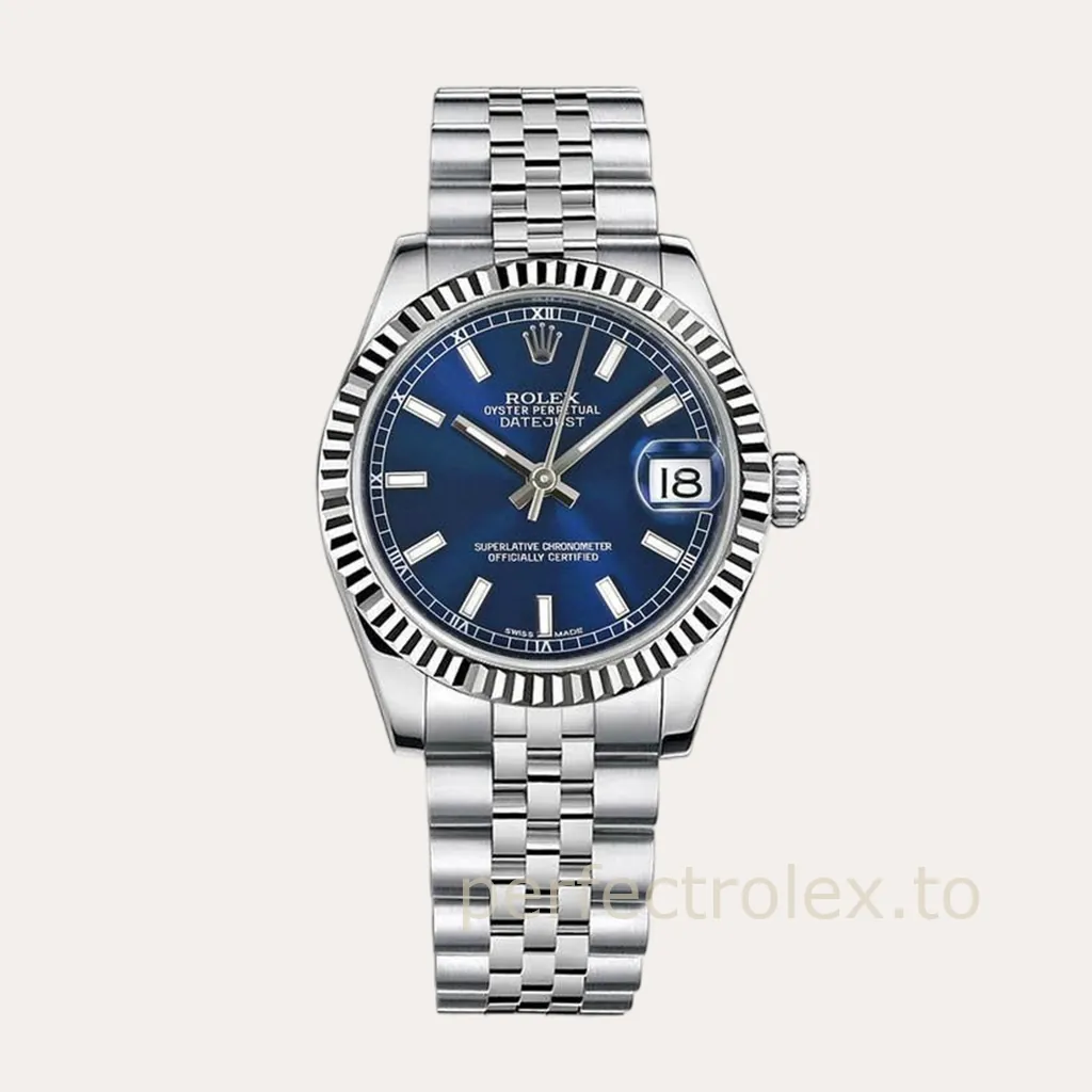 Rolex-Datejust-178274-0037-31mm-Blue-Sunray-Dial-Ladies-Super-Clone-Watch-Hero-Image
