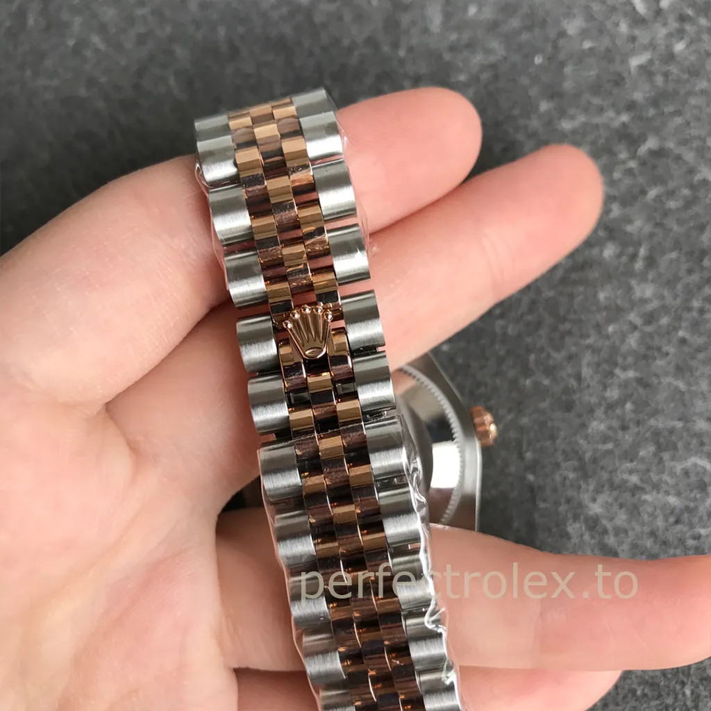 Rolex-Datejust-278271-Rose-Sunray-Diamond-Dial-Ladies-Super-Clone-Watch-31mm-Strap-View-1