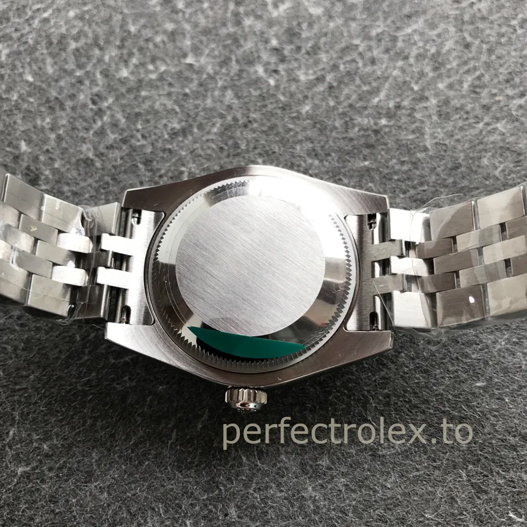 Rolex-Datejust-178274-0037-31mm-Blue-Sunray-Dial-Ladies-Super-Clone-Watch-Back-View