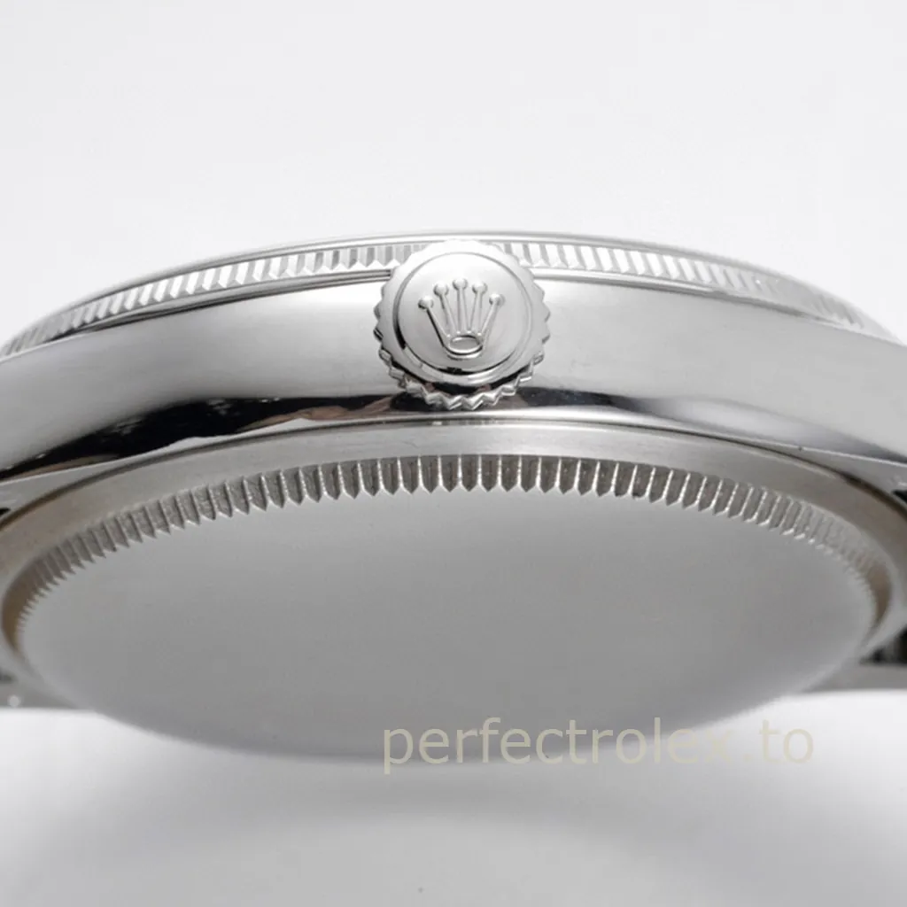 Rolex-Cellini-50509-0006-Black-Dial-Dress-Super-Clone-Watch-39mm-Leather-Strap-Right-Side-View