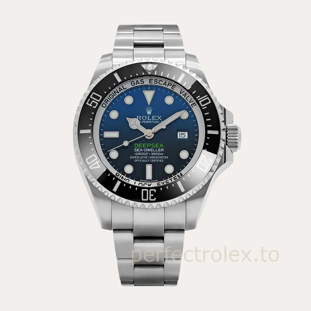 Rolex-Sea-Dweller-Deepsea-116660-D-Blue-Dial-44mm-Professional-Dive-Sports-Replica-Watch-Hero-Image