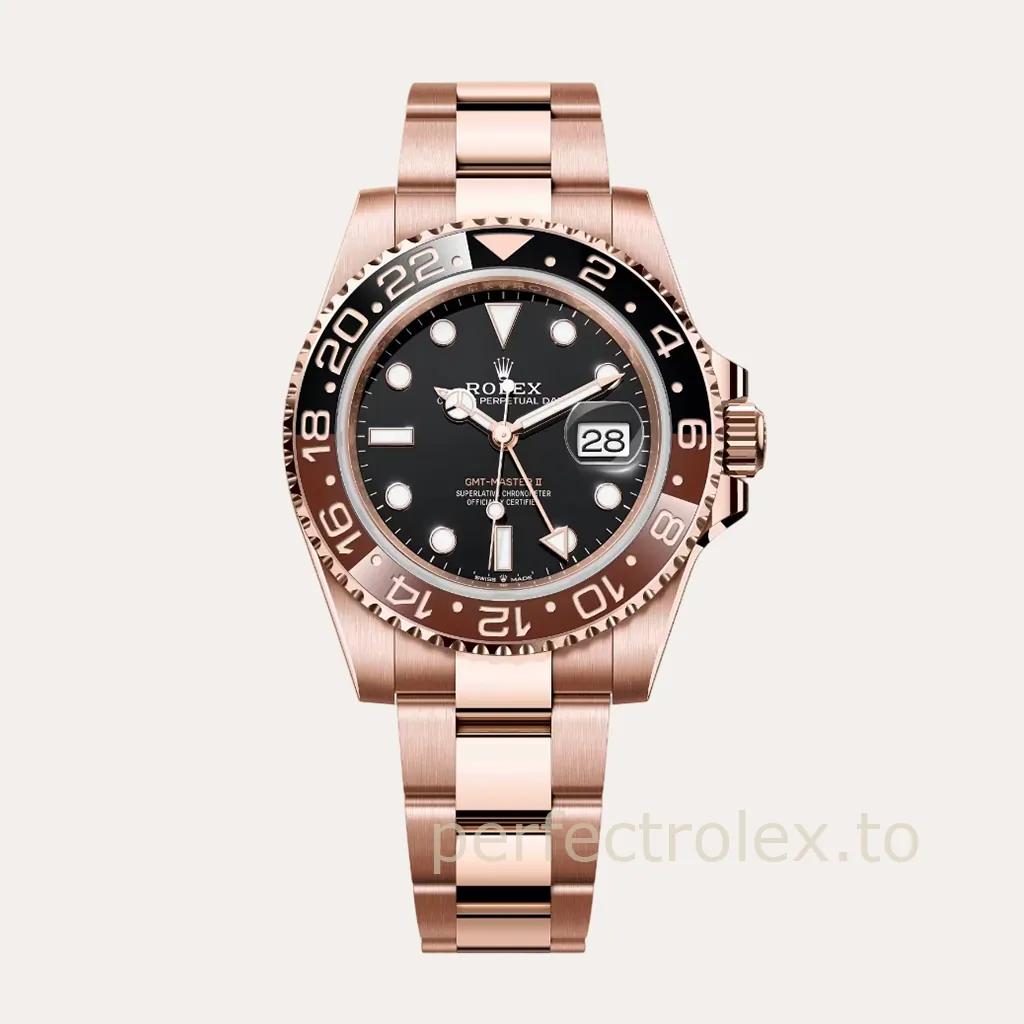 Rolex-GMT-Master-II-126715CHNR-Black-Brown-Ceramic-Bezel-40mm-Luxury-Super-Clone-Watch-Hero-Image