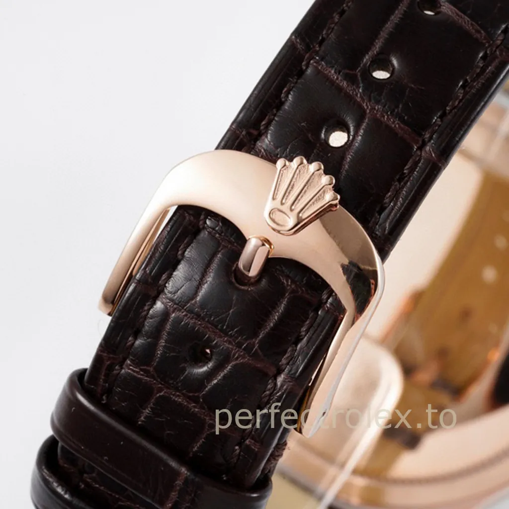 Rolex-Cellini-Black-Dial-50505-0009-39mm-Luxury-Dress-Super-Clone-Watch-Buckle-View-1