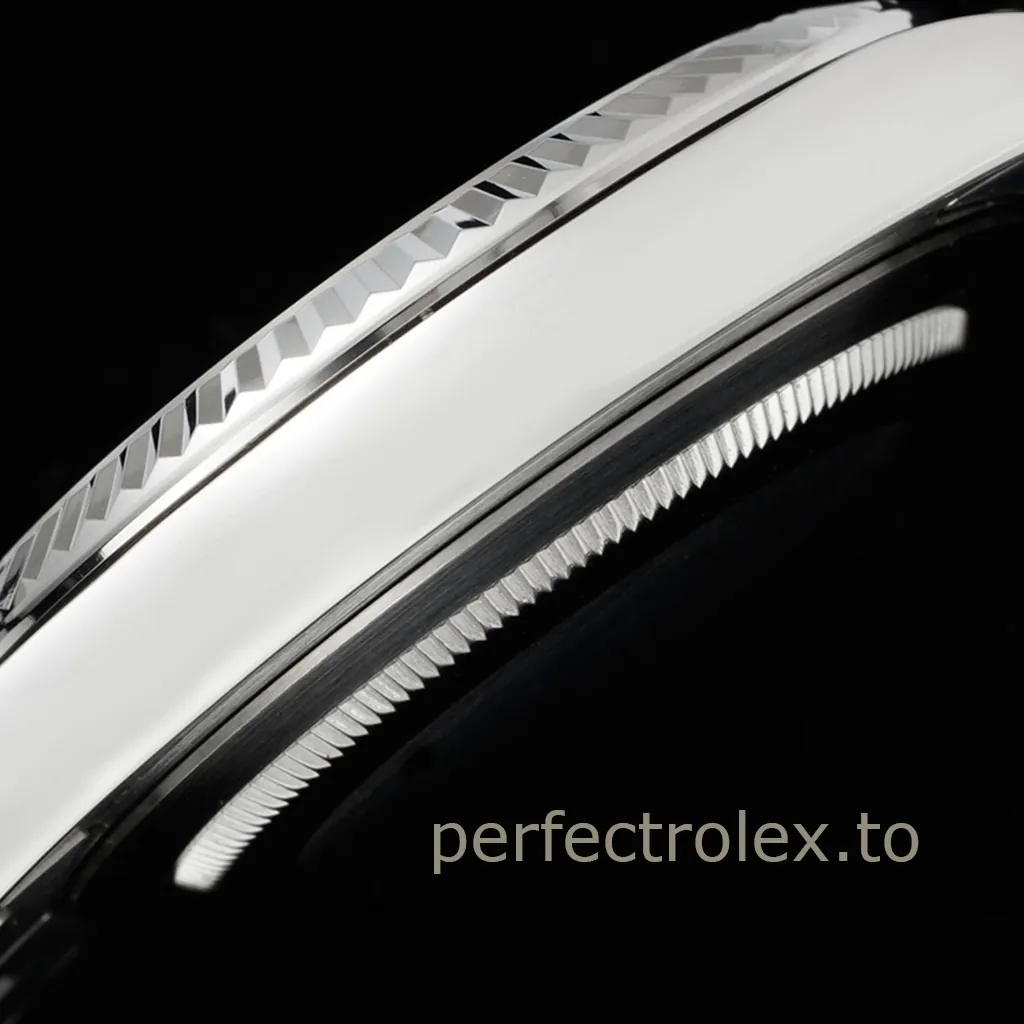 Rolex-Datejust-126334-Ice-Blue-Dial-41mm-Eastern-Arabic-Numerals-Jubilee-Super-Clone-Watch-Left-Side-View
