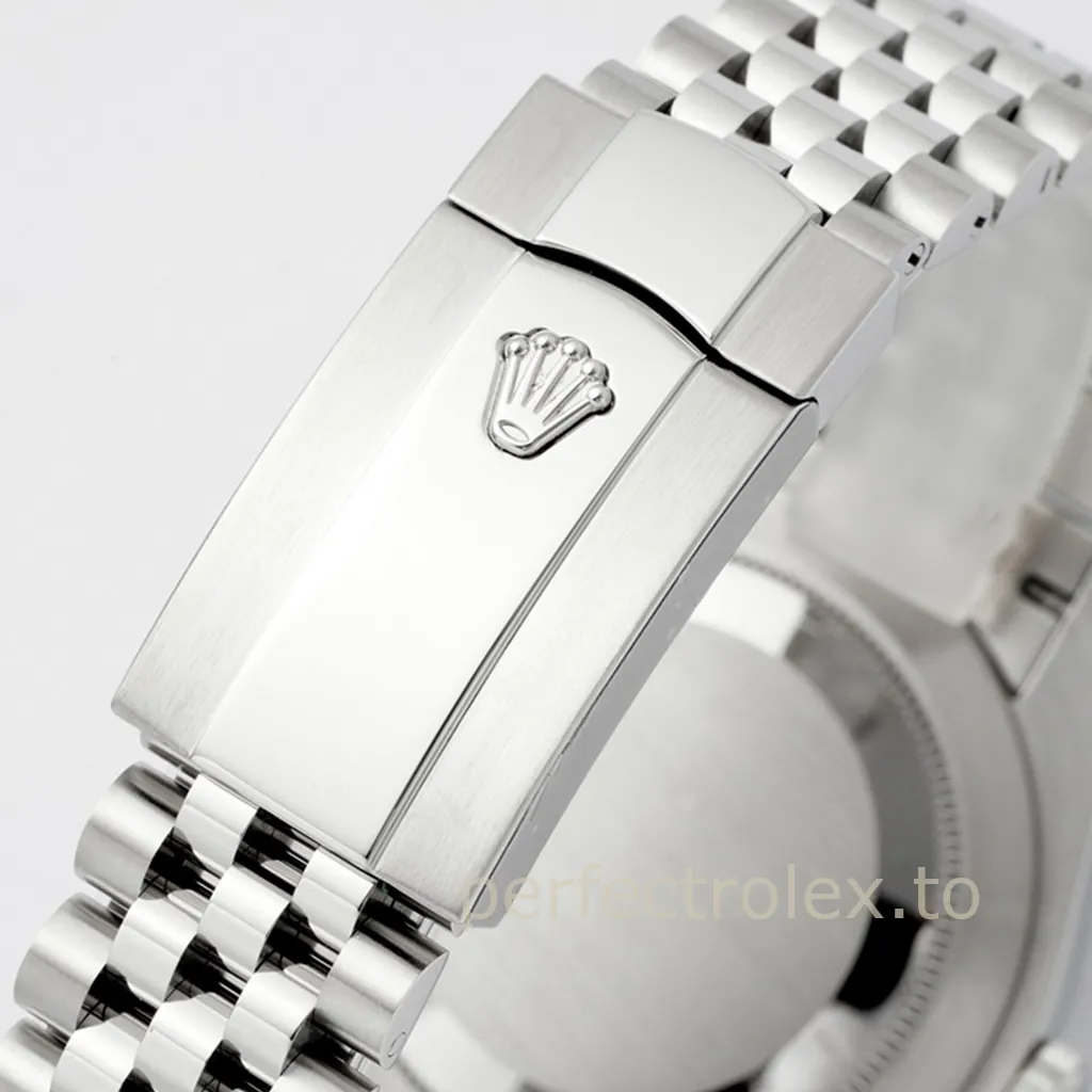 Rolex-Datejust-M126334-0014-41mm-Slate-Grey-Dial-Luxury-Super-Clone-Watch-Jubilee-Bracelet-Buckle-View-1