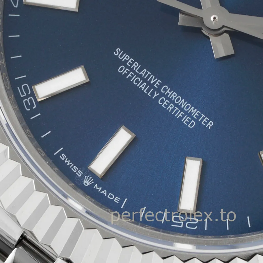 Rolex-Datejust-M126334-Blue-Sunray-Dial-Luxury-Super-Clone-Watch-in-41mm-Dial-Detail-1