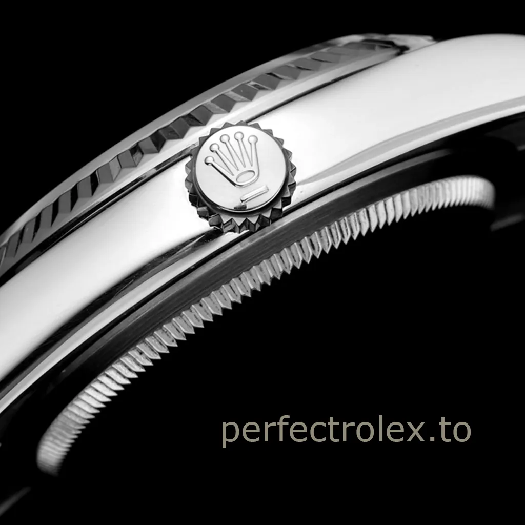 Rolex-Datejust-126234-0028-Luxury-Super-Clone-Watch-36mm-Black-Dial-Oyster-Bracelet-904L-Right-Side-View