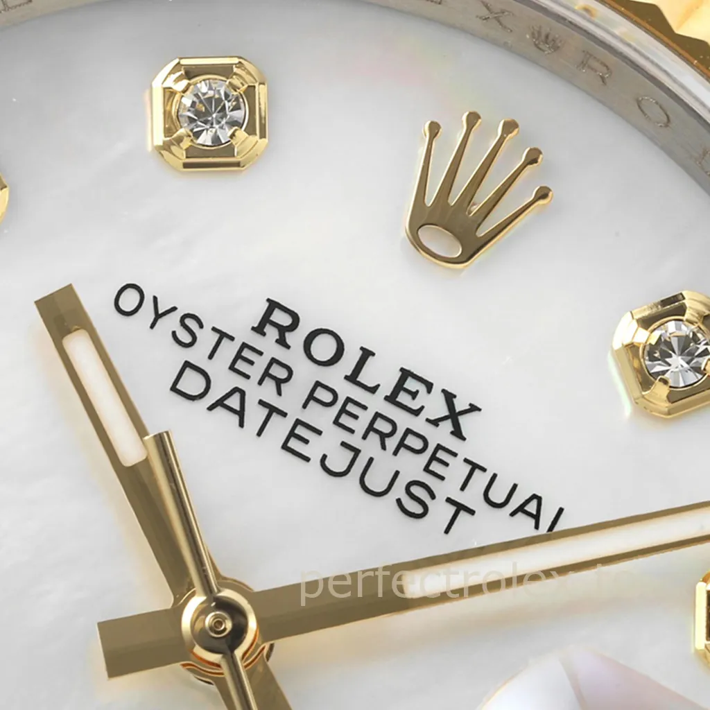 Rolex-Datejust-126233-0024-Super-Clone-Watch-36mm-White-Mother-of-Pearl-Diamond-Dial-Oyster-Bracelet-Dial-Detail-2