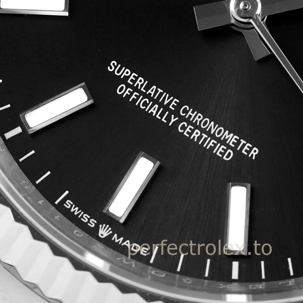 Rolex-Datejust-Black-Dial-M126234-0016-36mm-Oyster-Bracelet-Dress-Sport-Super-Clone-Watch-Dial-Detail-1