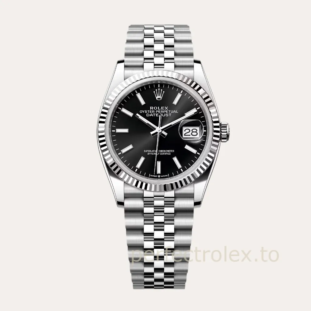 Rolex-Datejust-M126234-0015-36mm-Black-Sunray-Dial-Jubilee-Bracelet-Super-Clone-Watch-Hero-Image